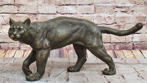 Kunst dekor pure bronze gepard - kunst,