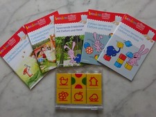 XXXX bambino Lük, 5 Neue Hefte + 1 Kasten, Elefant + Hase, Erdbeerinchen, 3-6 Ja