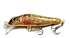 DAM Effzett Super Natural SR Wobbler, Crankbait, Kunstköder, 7 cm, Floating