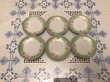 6 Porzellan Konfektteller