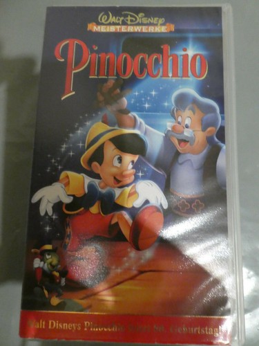 Pinocchio walt disney vhs - pinocchio,