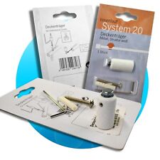 Sun collection Deckenträger System 20 Zubehör Struktur weiß 326119828928