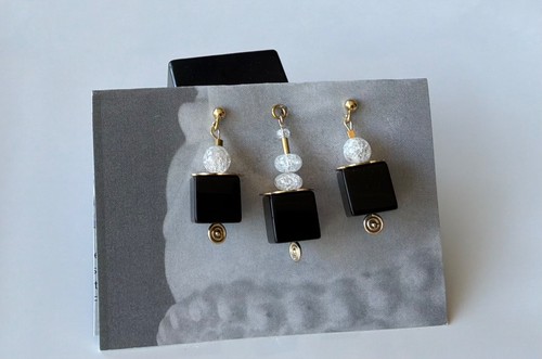Set ohrringe mit - set,