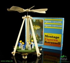 DDR Montage Figuren Karussell Pyramide Weihnachten Kinderpyramide Engel Sammler