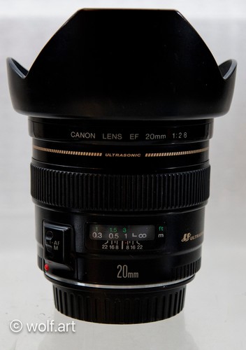 Canon 20mm usm top - canon, ef