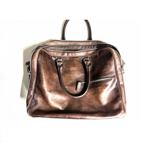 Berluti leather briefcase - berluti,