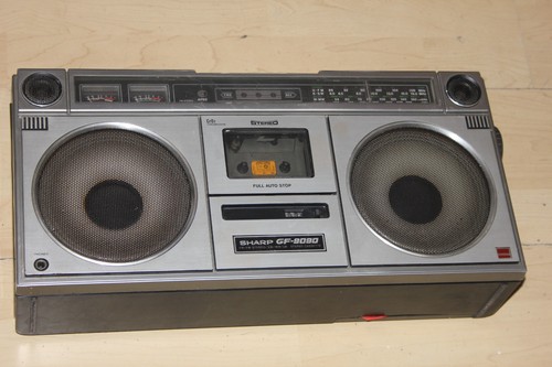 Vintage boombox sharp 9090 - vintage,