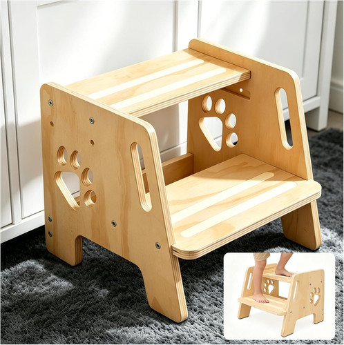 Tritthocker kinder holz - tritthocker,