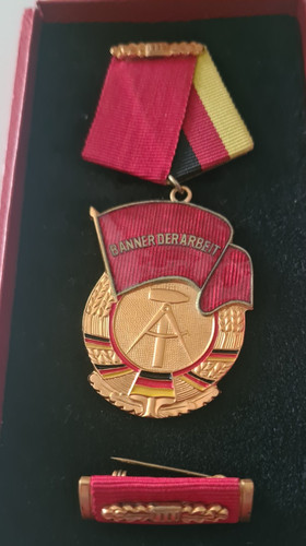 Ddr medaille orden - medaille, banner