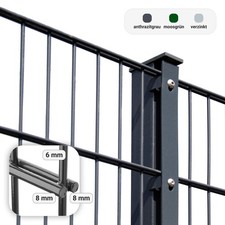 Doppelstabmattenzaun Zaun