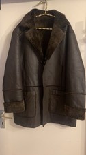 Designer Exklusiv PAGUCI classic lammfell lederjacke Herrn Braun ungetragen Gr52