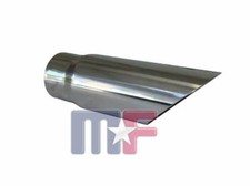 Edelstahl Auspuff Endrohr