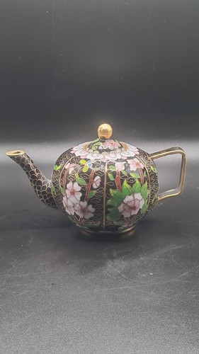 Cloisonne teekanne bunt deko - cloisonne,