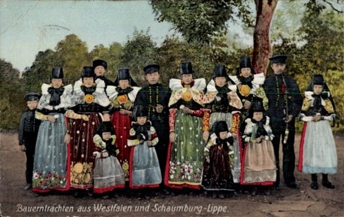 Bauerntrachten aus - ak,