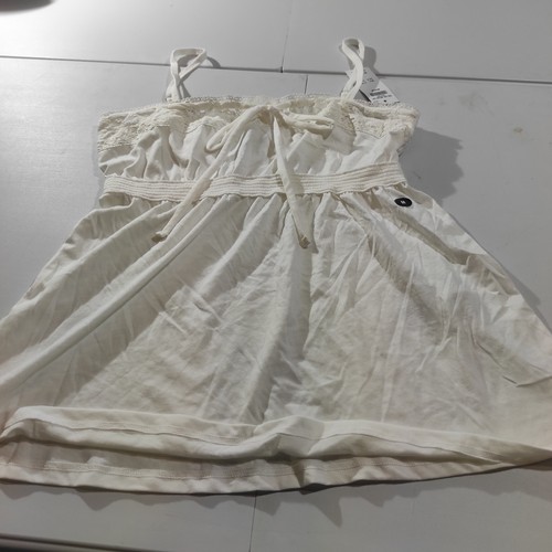 Hollister damen top weiß - m,