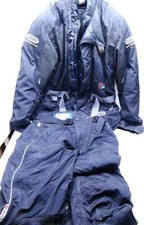 Shoei Motorradkombi Jacke M Hose L Touring Set Protektoren Blue Delta I867