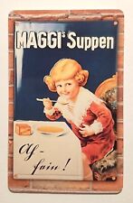 Telefonkarte Telefonwertkarte Sammelkarte Maggi`s Suppen 50er Jahre