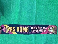 Schal Bufanda Scarf Offiziell As Roma - Bayer Leverkusen Stutzen Ultras Match