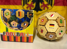 Einzigartiger Holz Fußball -Ideal als Deko oder Lernspielzeug