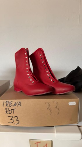 Gardestiefel neu rot - neu,
