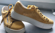 Damensneaker, maisgelb, Gr. 39 von Rieker