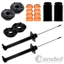 2x GASDRUCK STOßDÄMPFER HINTERACHSE+DOMLAGER für AUDI A4 B5+AVANT BIS 01.1999