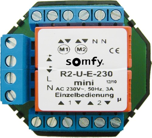 Somfy trennrelais tr2 230 - somfy, tr2-u-e-230