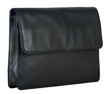 LEONHARD HEYDEN Berlin Document Wallet Aktenmappe Tasche Black Schwarz