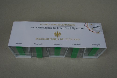 Euro münzen gemäßigte - 5,