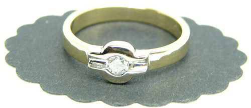 Damen brillant ring 750 gold - brillant,