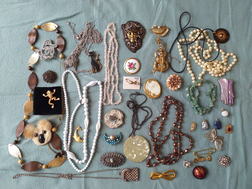 Modeschmuck konvolut - modeschmuck,