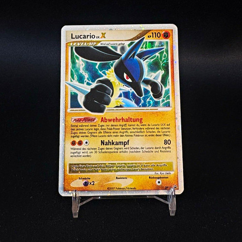 Pokémon tcg lucario dp12 - tcg, lv.x