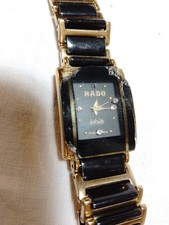 RADO Armbanduhr Damen Jubile 4 Diamanten, beschädigt, läuft