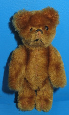 SCHUCO 60er Jahre  Mini-BÄR TEDDY  BRAUN  ca.9cm Metallkörper mit Wollplüsch
