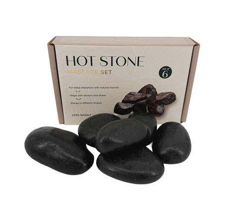 Hot stone massage set stück - massage,