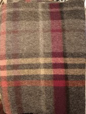 Wollschal 90% Schurwolle, 10%