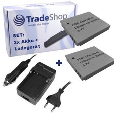 2x Akku 850mAh + Ladegerät