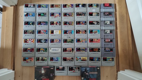 Super nintendo snes games - nintendo,