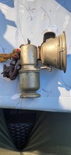 Antike Scharlach Karbidlampe