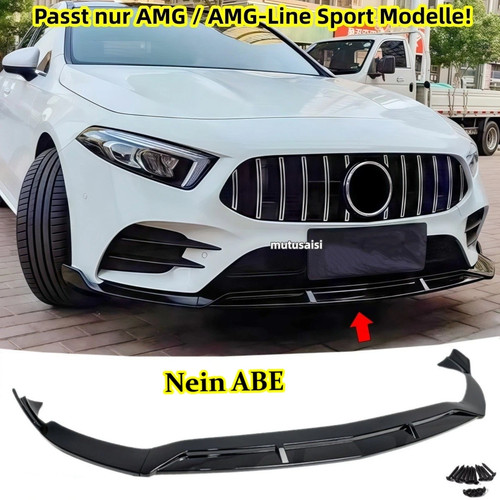 Frontlippe für mercedes - frontlippe, a