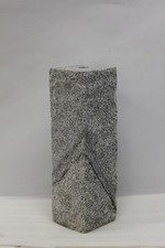 Granitsäule mit besonderer Steinmaserung 50cm Quellstein Wasser Springbrunnen 2