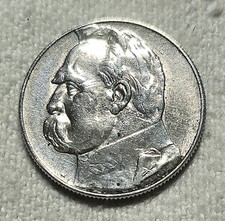 Polen alte 750er Silbermünze