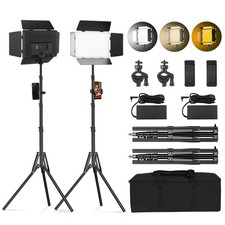 2-Pack LED VideoLicht Set