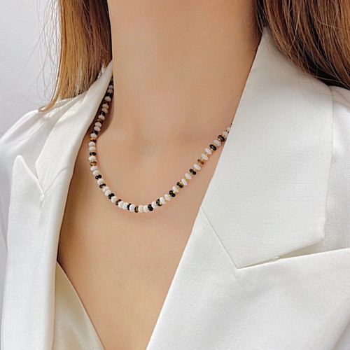 Damen halskette jade - damen,