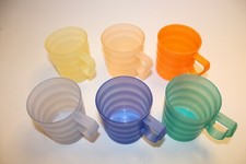 Tupperware Junge Welle Tasse 3574  350 ml ohne Deckel J25 Trinkbecher mit Henkel