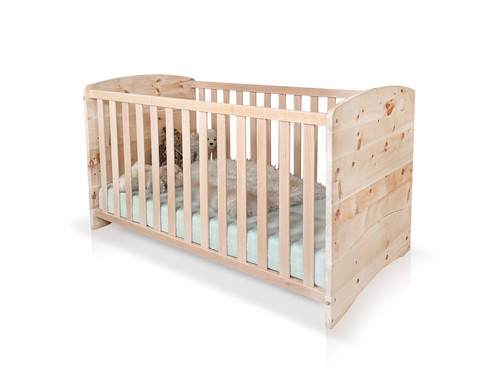 Zirbenholz babybett gitterbett - zirbenholz,
