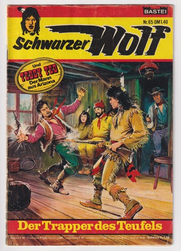 Schwarzer wolf bastei - schwarzer,