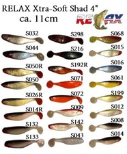 Xtra-Soft Shad 4" Gummifische