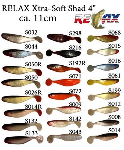 Xtra soft shad gummifische - xtra-soft,