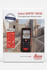 Leica DISTO D510 Laser Entfernungsmesser, Zoom, BT, IP65, 360°
